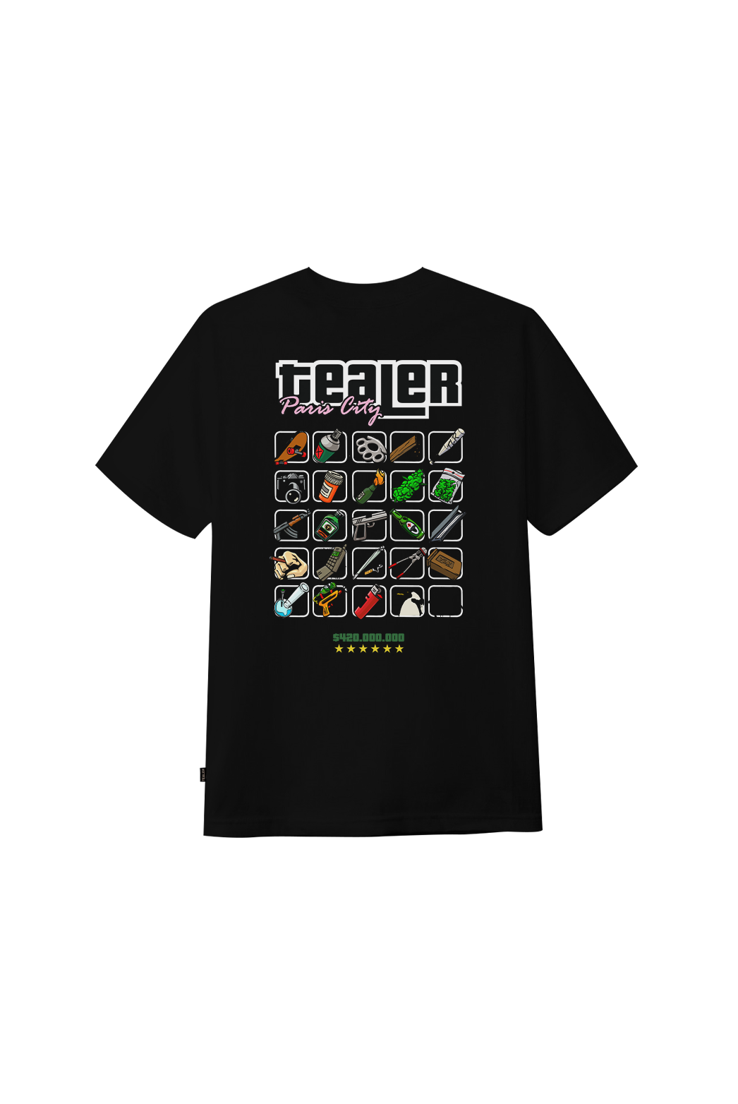 Tealer GTA Weapons, Tee Black