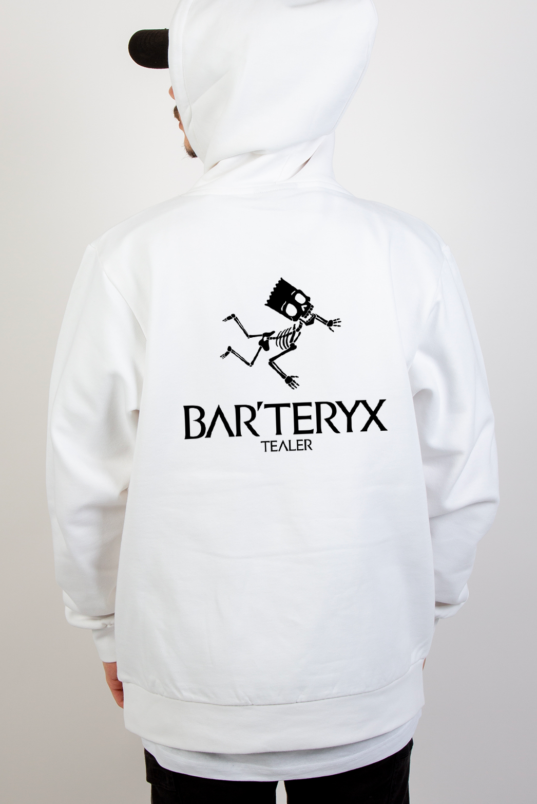 Bar'teryx tealer, Hoodie White