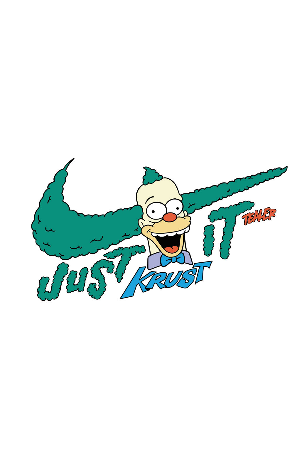 just Krusty krust it Tealer, Tee White