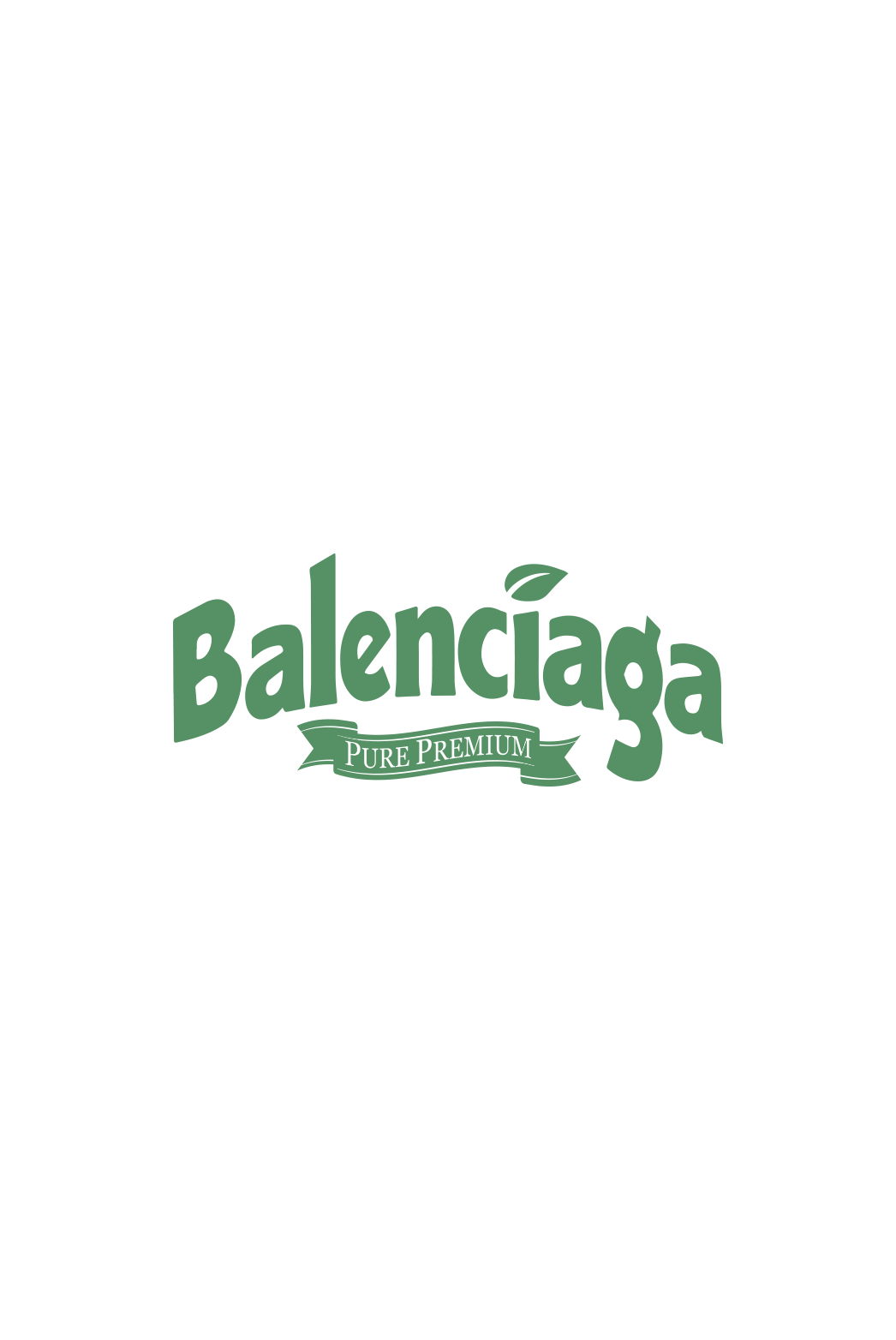 troppicana Balenciaga tealer, Tee White
