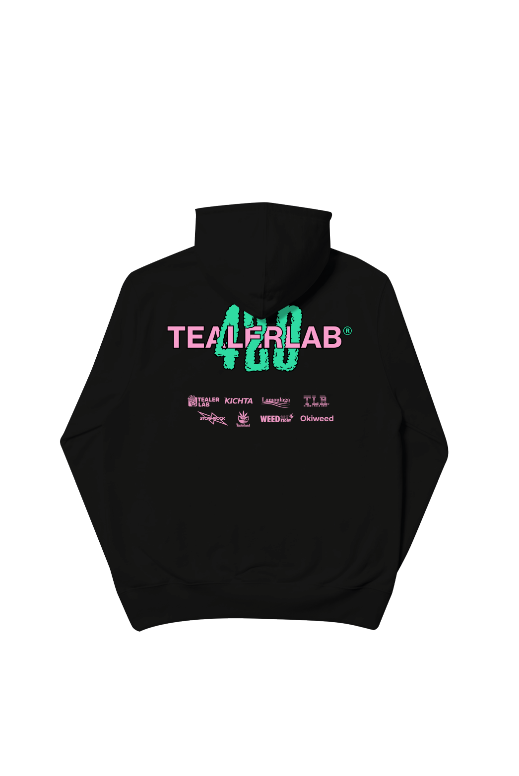 420 Tealer tealerlab, Hoodie Black