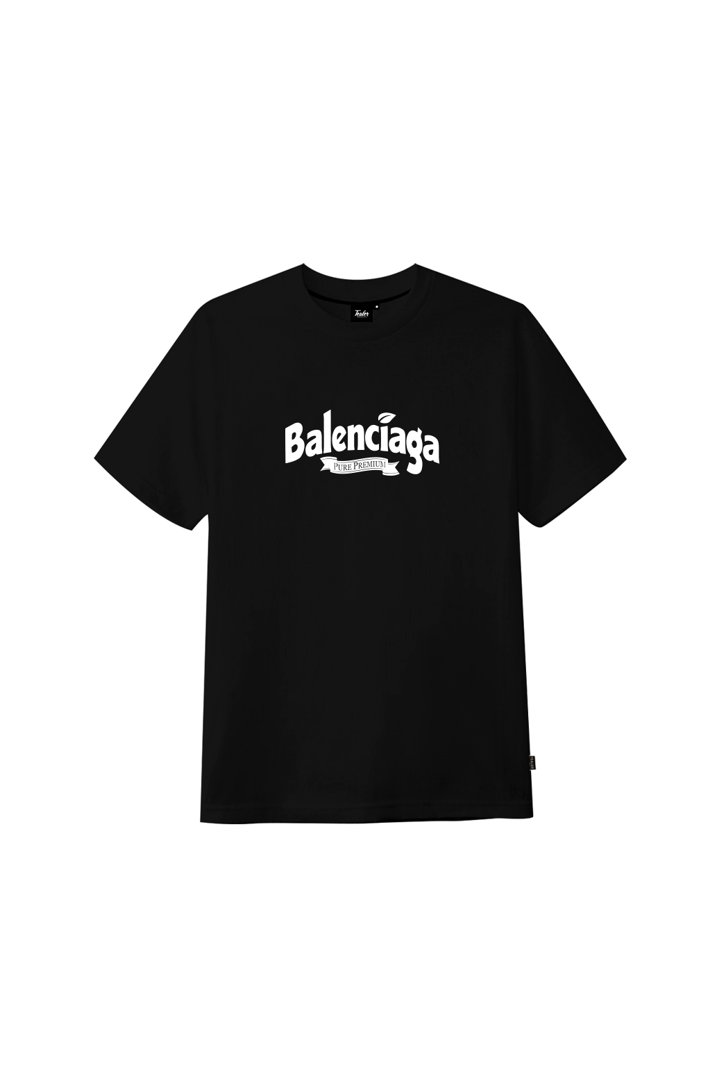 troppicana Balenciaga tealer, Tee Black