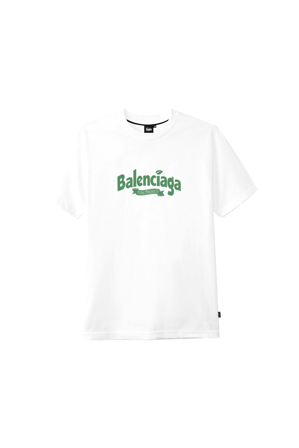 troppicana Balenciaga tealer, Tee White
