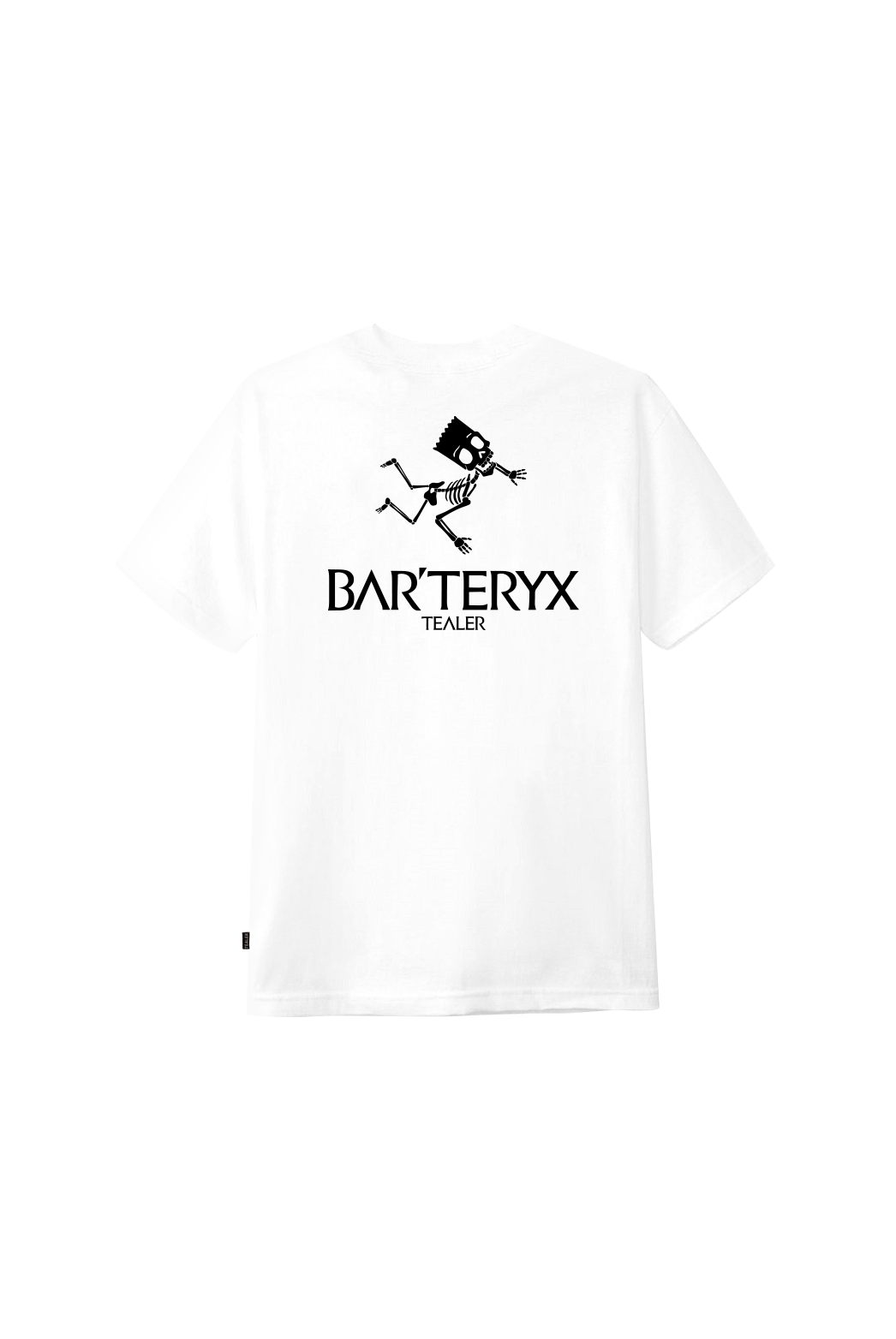 Bar'teryx tealer, Tee White