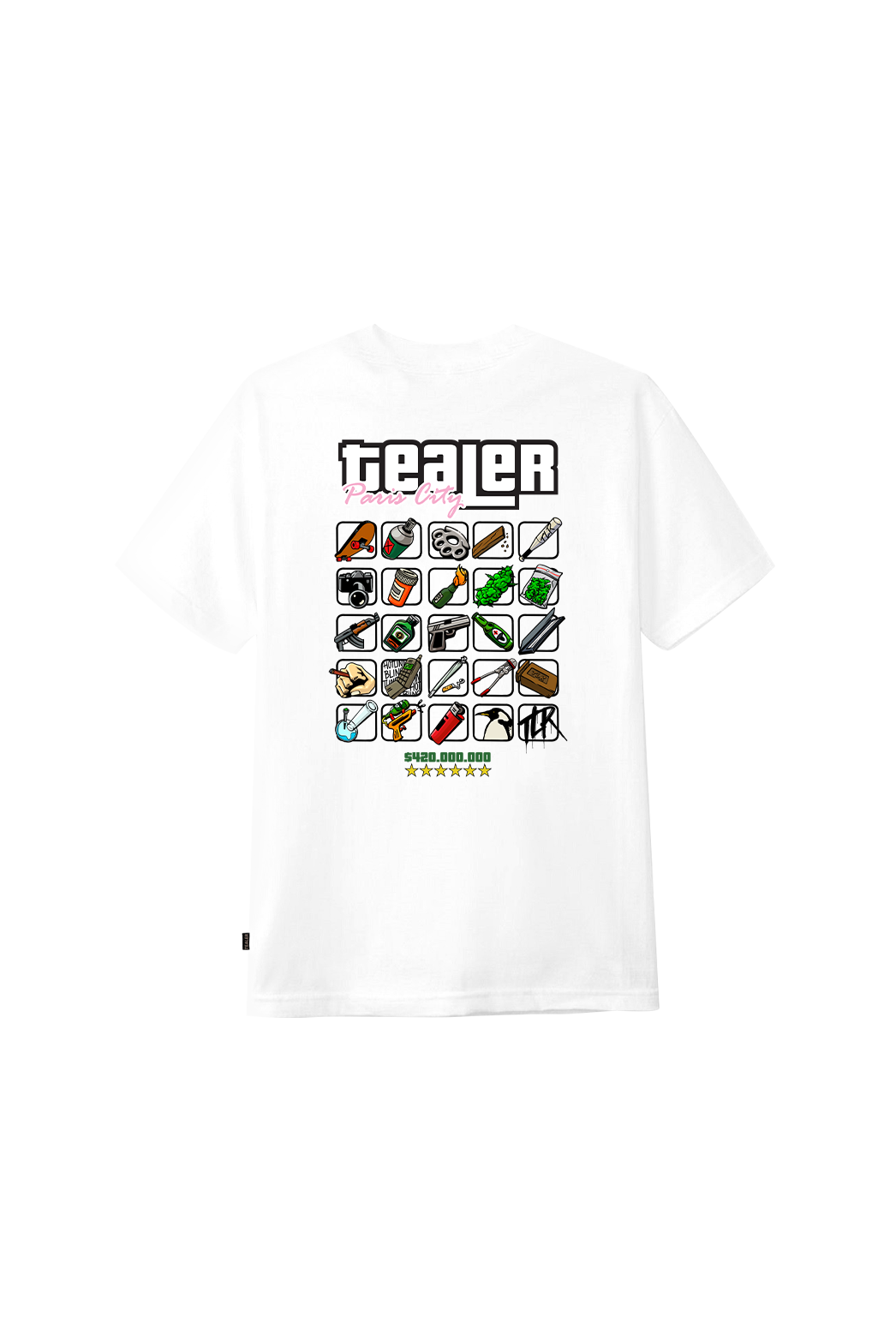 Tealer GTA Weapons, Tee White