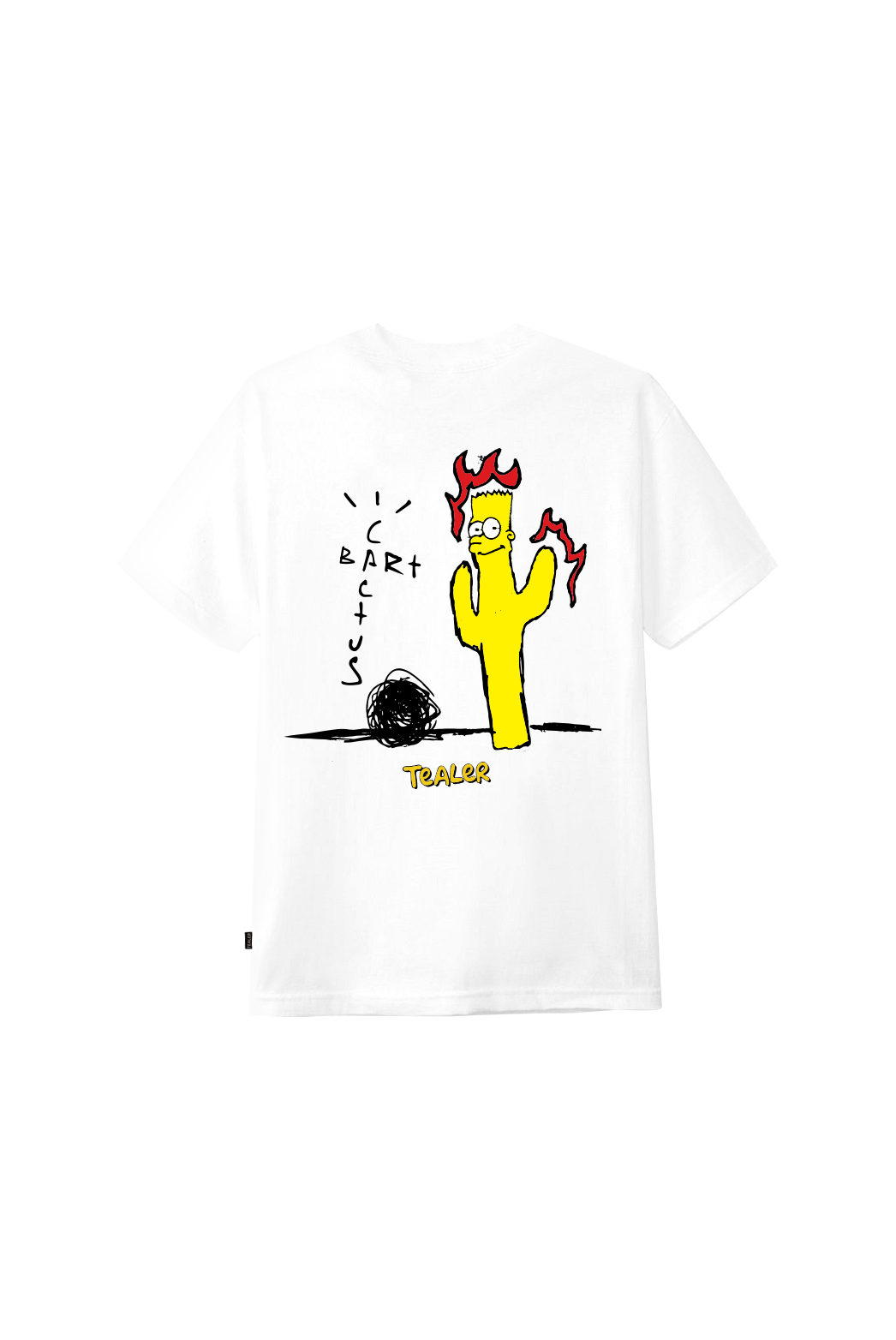 tealer cactus barth, Tee White